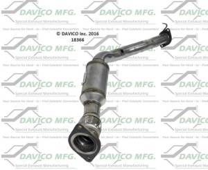 Davico Manufacturing - Direct Fit Catalytic Converter - Image 2