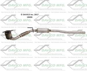 Davico Manufacturing - Direct Fit Catalytic Converter - Image 1