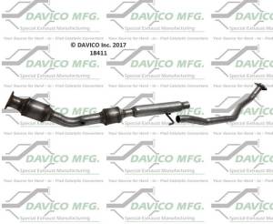 Davico Manufacturing - Direct Fit Catalytic Converter - Image 2