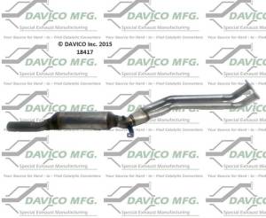 Davico Manufacturing - Direct Fit Catalytic Converter - Image 3