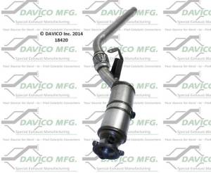 Davico Manufacturing - Direct Fit Catalytic Converter - Image 2