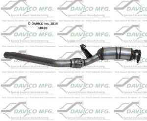 Davico Manufacturing - Direct Fit Catalytic Converter - Image 3