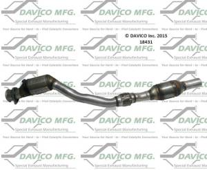 Davico Manufacturing - Direct Fit Catalytic Converter - Image 2