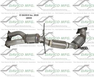 Davico Manufacturing - Direct Fit Catalytic Converter - Image 3