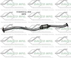 Davico Manufacturing - Direct Fit Catalytic Converter - Image 3