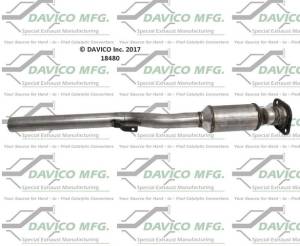 Davico Manufacturing - Direct Fit Catalytic Converter - Image 2