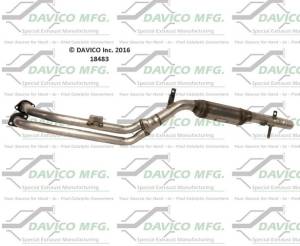 Davico Manufacturing - Direct Fit Catalytic Converter - Image 2