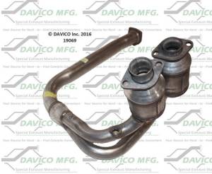 Davico Manufacturing - Direct Fit Catalytic Converter - Image 2