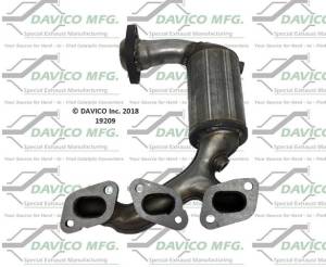 Davico Manufacturing - Direct Fit Catalytic Converter - Image 2