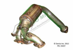 Davico Manufacturing - Direct Fit Catalytic Converter - Image 2