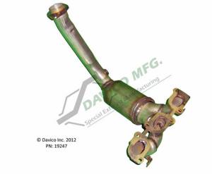 Davico Manufacturing - Direct Fit Catalytic Converter - Image 3