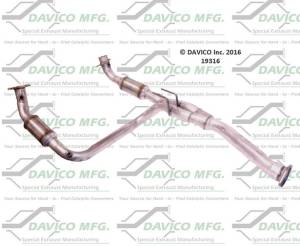 Davico Manufacturing - Direct Fit Catalytic Converter - Image 1