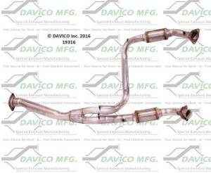 Davico Manufacturing - Direct Fit Catalytic Converter - Image 2