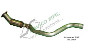 Davico Manufacturing - Direct Fit Catalytic Converter - Image 2