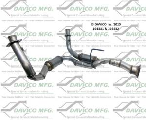 Davico Manufacturing - Direct Fit Catalytic Converter - Image 2