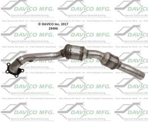 Davico Manufacturing - Direct Fit Catalytic Converter - Image 2