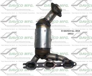 Davico Manufacturing - Direct Fit Catalytic Converter - Image 2