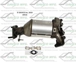 Davico Manufacturing - Direct Fit Catalytic Converter - Image 2