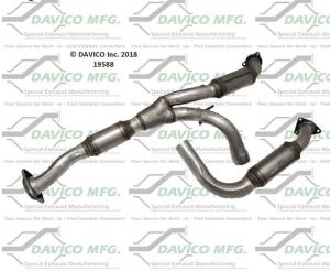 Davico Manufacturing - Direct Fit Catalytic Converter - Image 2