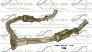 Davico Manufacturing - CARB Exempt Direct Fit Catalytic Converter - Image 2