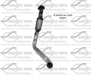 Davico Manufacturing - CARB Exempt Direct Fit Catalytic Converter - Image 2