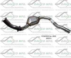 Davico Manufacturing - CARB Exempt Direct Fit Catalytic Converter - Image 1