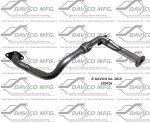 Davico Manufacturing - Prebent exhaust pipe - Image 2