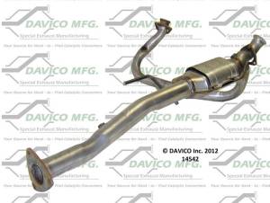 Davico Manufacturing - CARB Exempt Direct Fit Catalytic Converter - Image 2