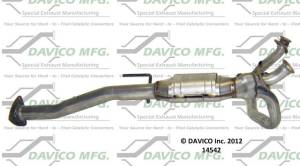 Davico Manufacturing - CARB Exempt Direct Fit Catalytic Converter - Image 3