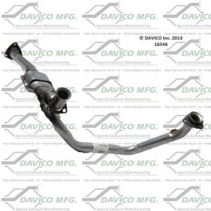 Davico Manufacturing - CARB Exempt Direct Fit Catalytic Converter - Image 2