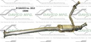 Davico Manufacturing - CARB Exempt Direct Fit Catalytic Converter - Image 3