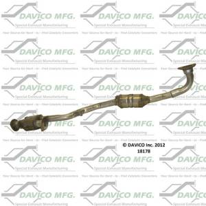 Davico Manufacturing - Direct Fit Catalytic Converter - Image 3