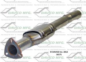 Davico Manufacturing - CARB Exempt Direct Fit Catalytic Converter - Image 2