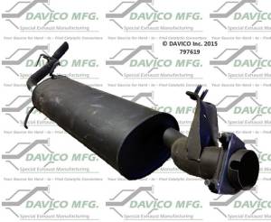 Davico Manufacturing - Direct fit Muffler - Image 2